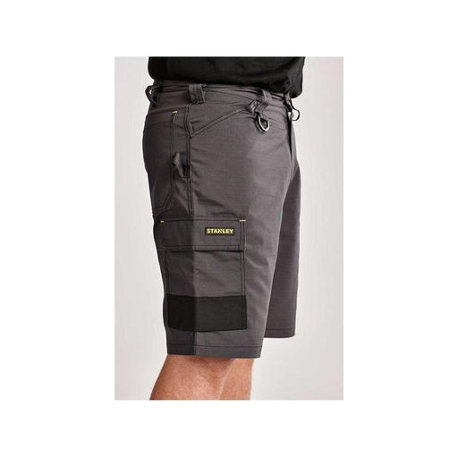 Stanley® Clothing Tucson Cargo Shorts Grey Rip-Stop Waist 36in STANLEY® Clothing - RockBottom Nothampton