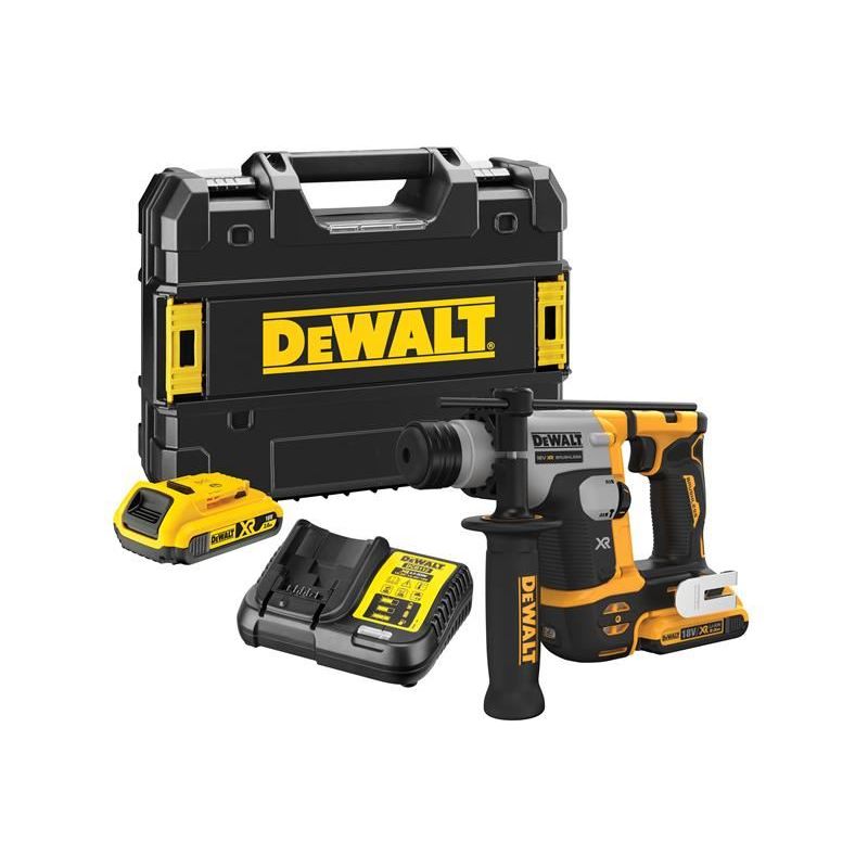Dewalt Power Tools DCH172D2 Ultra-Compact XR SDS Plus Rotary Hammer 18V 2 x 2.0Ah Li-ion DeWALT Power Tools - RockBottom Northampton