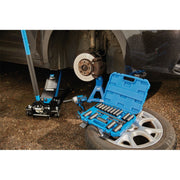 Draper HI-TORQ Metric Deep Impact Socket Set, 1/2" Sq. Dr. (19 Piece) Draper - Town Tools 