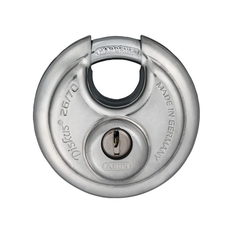 Abus Mechanical 26/70mm Diskus® Padlock Keyed Alike EE0121 ABUS Mechanical - RockBottom Northampton 