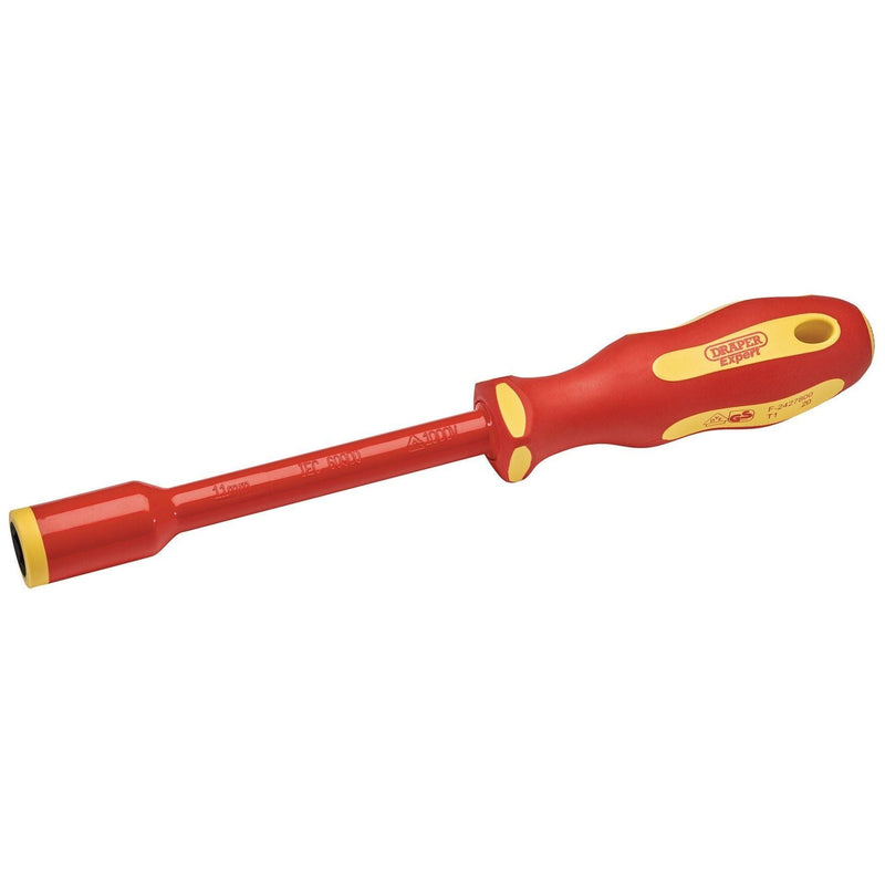 Draper Ergo Plus VDE Fully Insulated Nut Driver, 11mm Draper - Town Tools