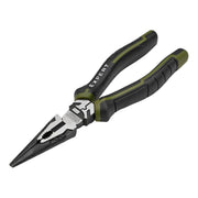 Draper Draper Expert High Leverage Long Nose Pliers, 200mm Draper - Town Tools