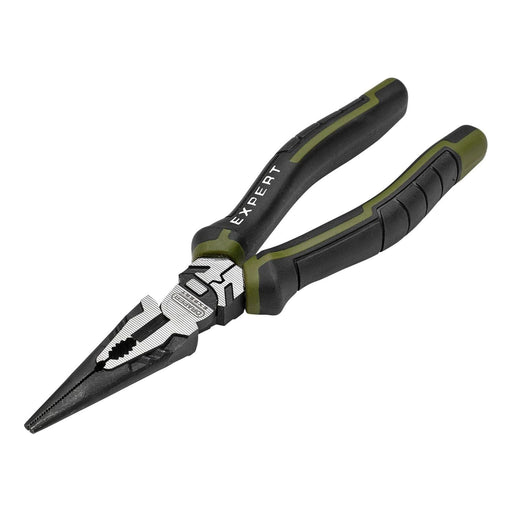 Draper Draper Expert High Leverage Long Nose Pliers, 200mm Draper - Town Tools