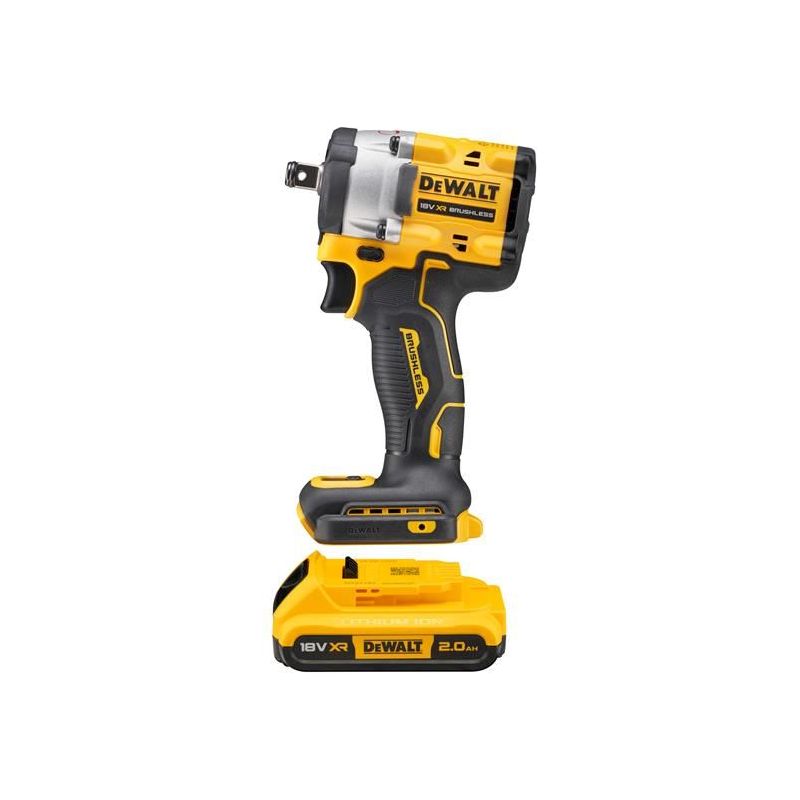 Dewalt Power Tools DCF921D2T XR BL 1/2in Impact Wrench 18V 2 x 2.0Ah Li-ion DeWALT Power Tools - RockBottom Northampton