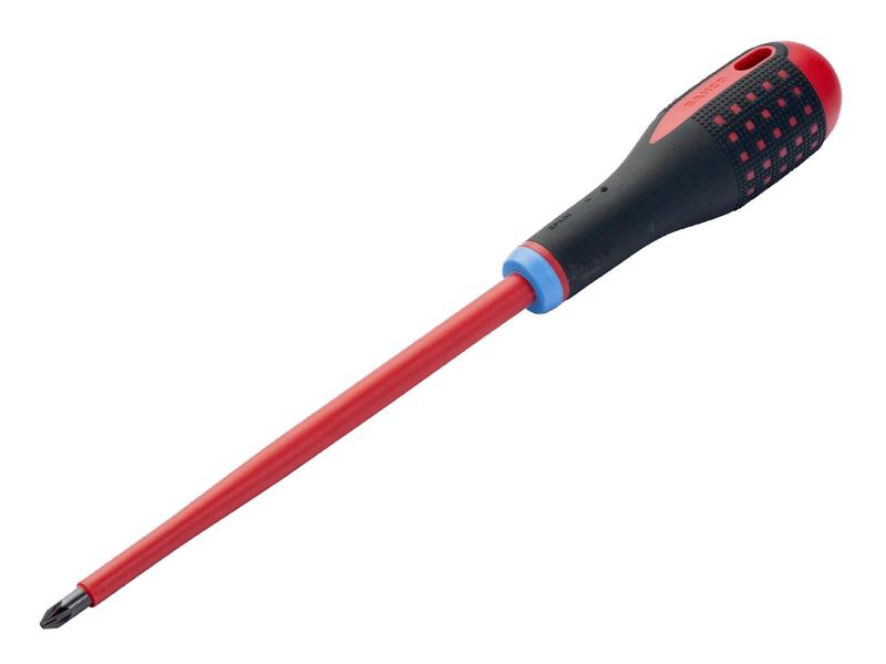 Bahco VDE Insulated Pozi Screwdriver PZ1