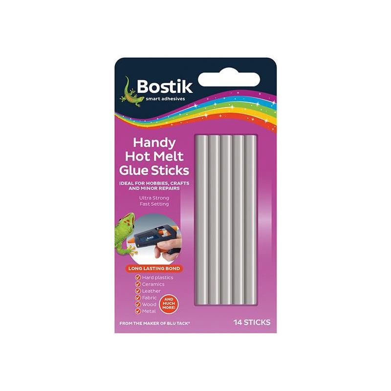 Bostik Handy Hot Melt Glue Sticks (Pack 14) Bostik - RockBottom Northampton