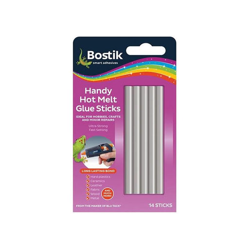 Bostik Handy Hot Melt Glue Sticks (Pack 14) Bostik - RockBottom Northampton