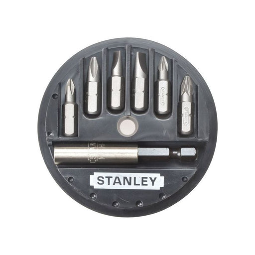 Stanley® Hand Tools Slotted/Phillips/Pozidriv Insert Bit Set, 7 Piece STANLEY® Hand Tools - RockBottom Nothampton