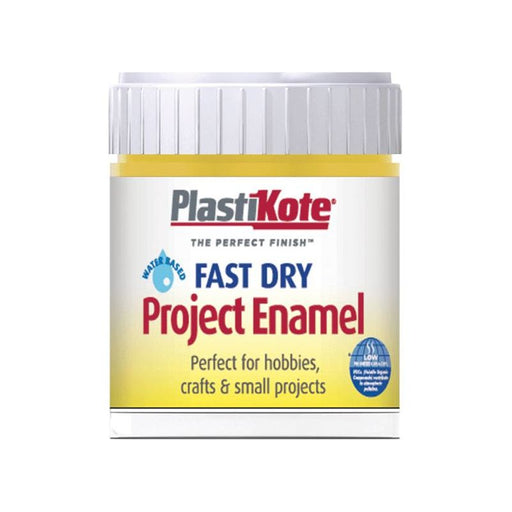 Plastikote Fast Dry Enamel Paint B12 Bottle Buttercup Yellow 59ml PlastiKote - RockBottom Nothampton