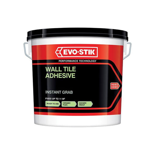 Evo-Stik Instant Grab Wall Tile Adhesive 5 litre EVO-STIK - RockBottom Northamptin
