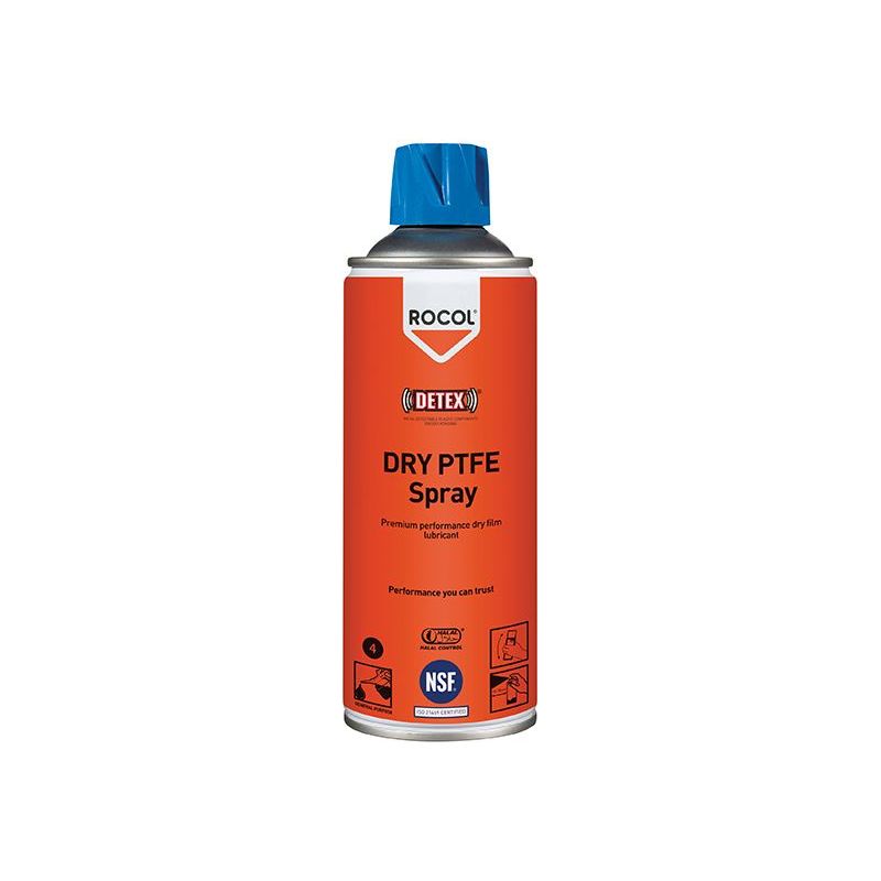 Rocol DRY PTFE Spray 400ml ROCOL - RockBottom Nothampton