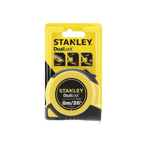 Stanley® Hand Tools DualLock™ Tylon™ Pocket Tape 5m/16ft (Width 19mm) STANLEY® Hand Tools - RockBottom Nothampton