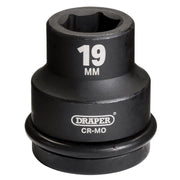 Draper HI-TORQ 6 Point Impact Socket, 3/4" Sq. Dr., 19mm 28660 Draper - Town Tools 
