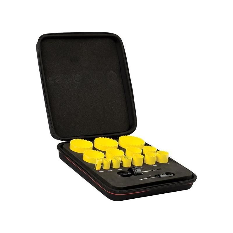 Starrett KFC14021 Fast Cut Bi-Metal Universal Holesaw Kit, 16 Piece Starrett - RockBottom Nothampton