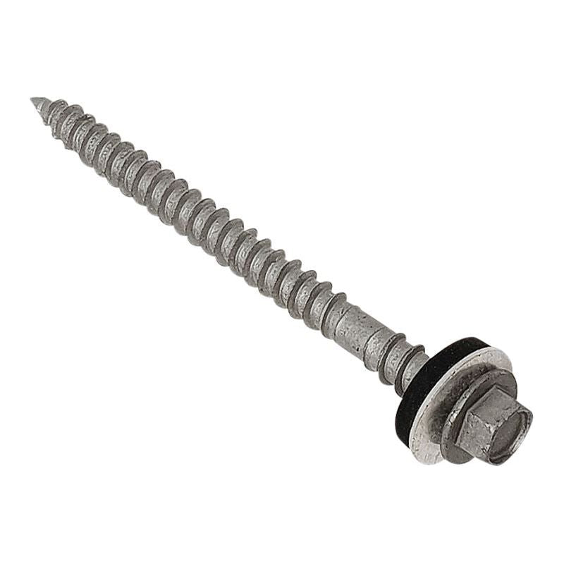 Forgefix TechFast Composite Panel to Timber Hex Screw T17 Gash Point 6.3 x 100mm Box 100 ForgeFix - RockBottom Northampton