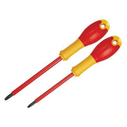 Stanley® Hand Tools FatMax® VDE Insulated Borneo PH Screwdriver Set, 2 Piece STANLEY® Hand Tools - RockBottom Nothampton