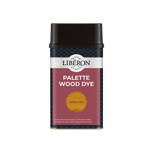 Liberon Palette Wood Dye Golden Pine 500ml Liberon - RockBottom Northampton