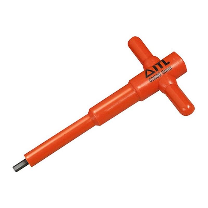 Itl Insulated Insulated T Handle Hex Driver 5mm ITL Insulated - RockBottom Northampton