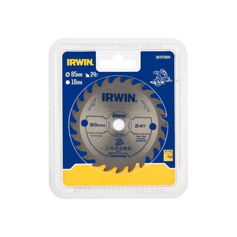 Irwin® General Purpose Saw Blade 85 x 10mm x 24T ATB IRWIN® - RockBottom Northampton