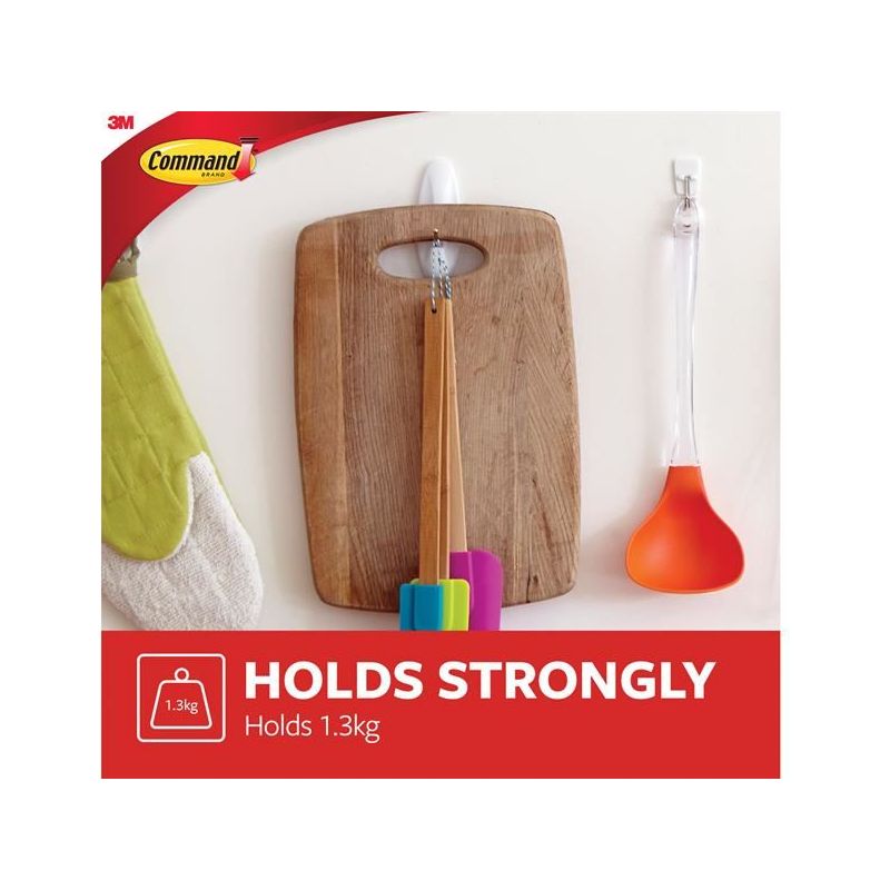 Command™ Medium Wire Hooks (Pack 2) Command™ - RockBottom Northampton