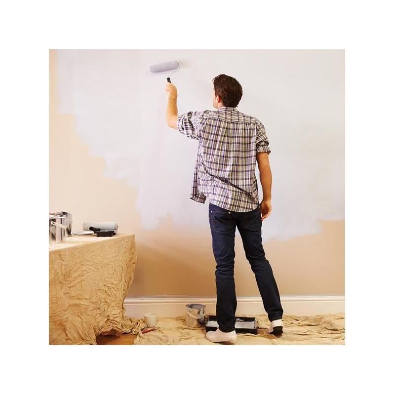 Faithfull Cotton Twill Polythene Backed Dust Sheet 3.6 x 2.8m Faithfull - RockBottom Northampton