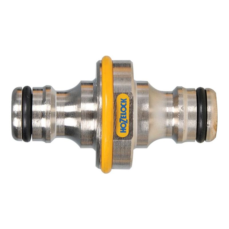 Hozelock 2044 Pro Metal Double Male Connector 12.5mm (1/2in) Hozelock - RockBottom Northampton