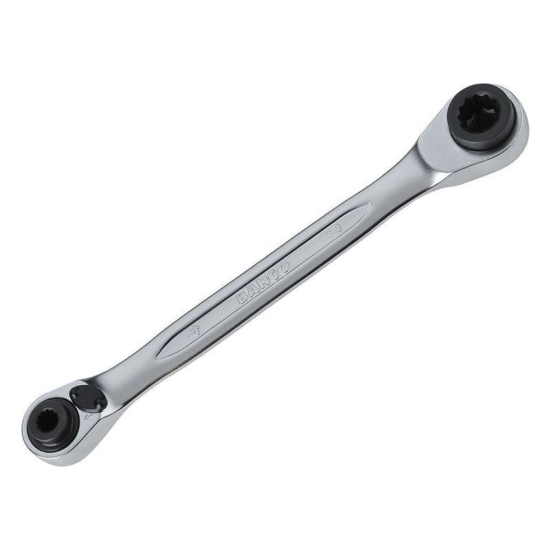 Bahco S4RM Series Reversible Ratchet Spanner 4/5/6/7mm Bahco - RockBottom Northampton