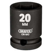 Draper Draper Hi-TORQ Impact Socket, 1/2" Sq. Dr., 20mm Draper - Town Tools