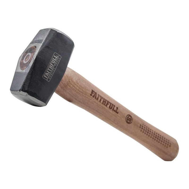 Faithfull Club Hammer FSC Hickory 1.134kg (2.1/2lb) Faithfull - RockBottom Northampton