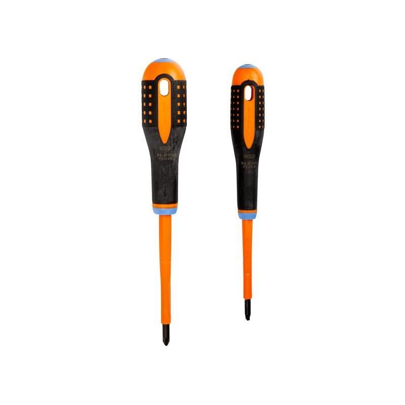 Bahco BE-9890S ERGO™ VDE Insulated Screwdriver Set, 2 Piece Bahco - RockBottom Northampton