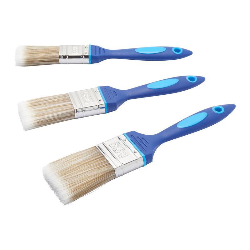 Fit For The Job No Bristle Loss 3pc Paint Brush Set