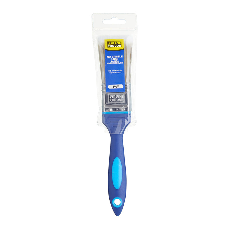 Fit For The Job 1.5" No Bristle Loss Paint Brush
