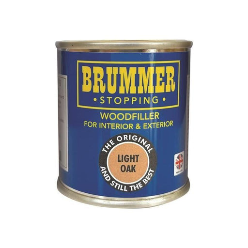 Brummer® Wood Filler Light Oak 250g Brummer® - RockBottom Northampton