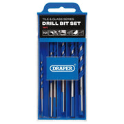 Draper TCT Tile and Glass Drill Bit Set (6 Piece) Draper - Town Tools