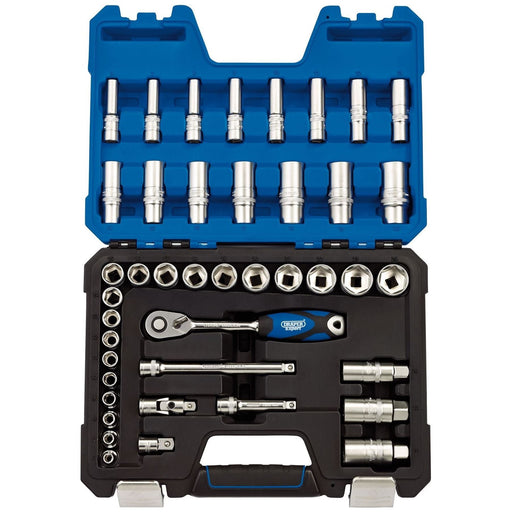Draper Metric Socket Set, 3/8" Sq. Dr. (42 Piece) 16451 Draper - Town Tools 