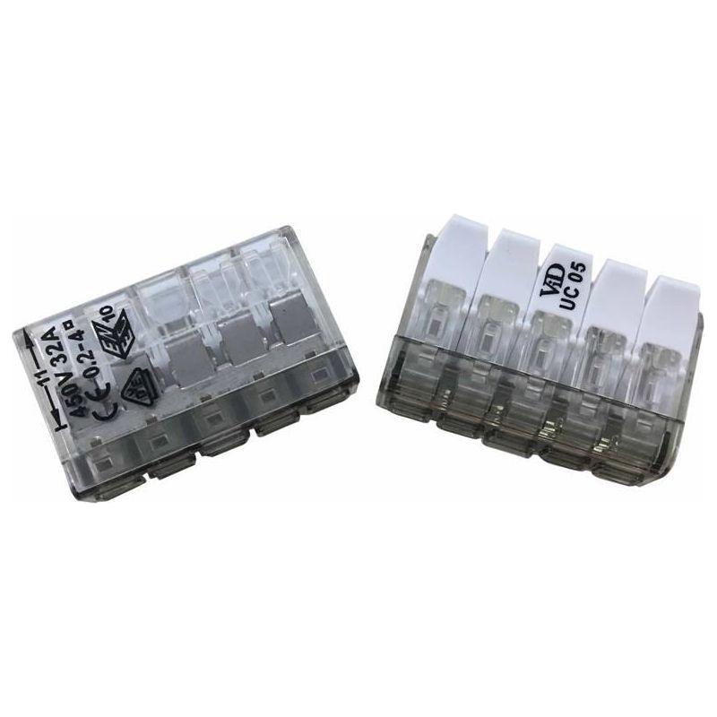 Dencon 5 Pole Compact Lever Connector 32A Dencon - RockBottom Northampton