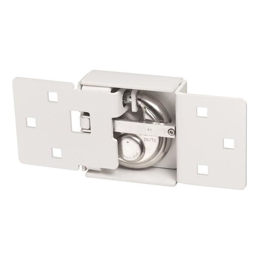 Abus Mechanical 141/200 Diskus® Integral Van Lock White & 26/70mm Diskus® Padlock Twin Pack ABUS Mechanical - RockBottom Northampton 