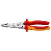 Draper Knipex 13 76 200 ME VDE Wire Stripper with Multi-Component Grips, 200mm Draper - Town Tools