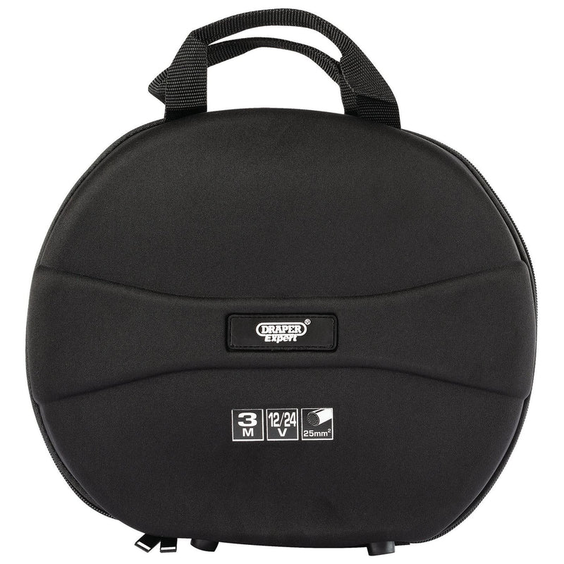 Draper Heavy Duty Booster Cables, 3m x 25mm&sup2; 91879 Draper - Town Tools 