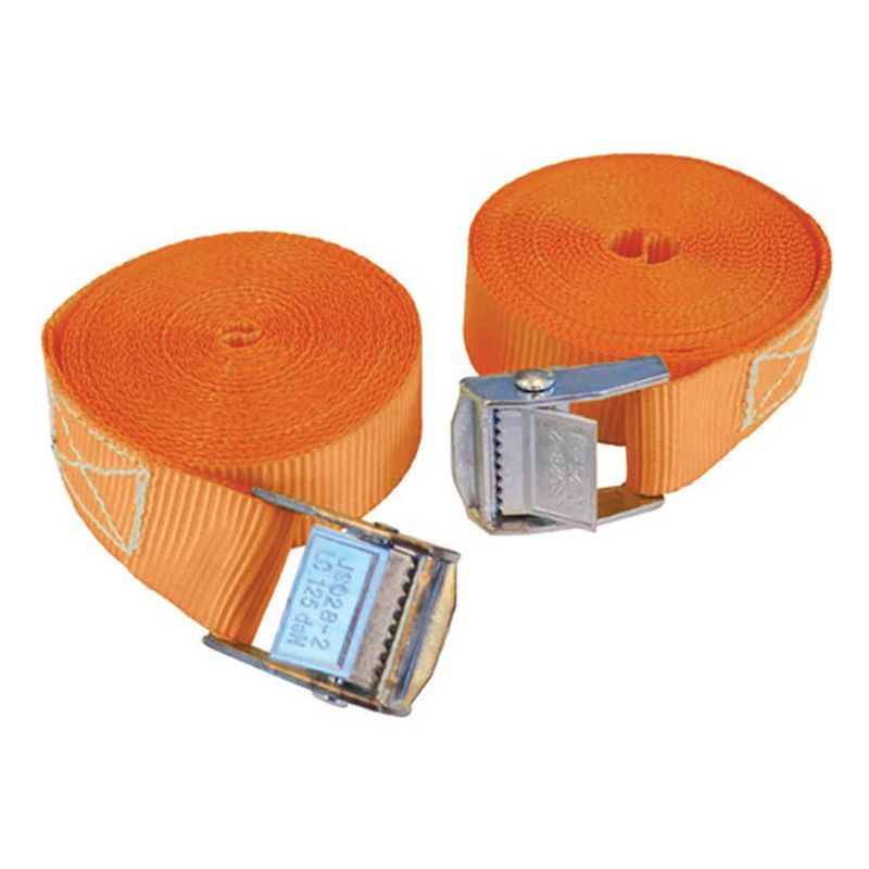 Faithfull Cam Style Tie-Downs 25mm x 5m 2 Piece Faithfull - RockBottom Northampton