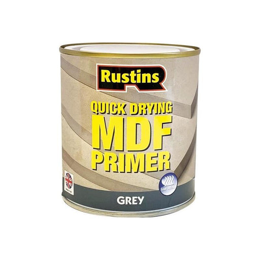 Rustins Quick Drying MDF Primer Grey 250ml Rustins - RockBottom Nothampton