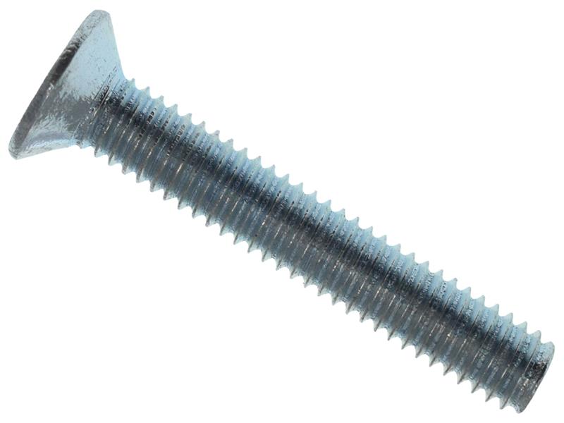 METALMATE® Machine Screw Pozi Compatible CSK ZP M4 x 12mm Box 50
