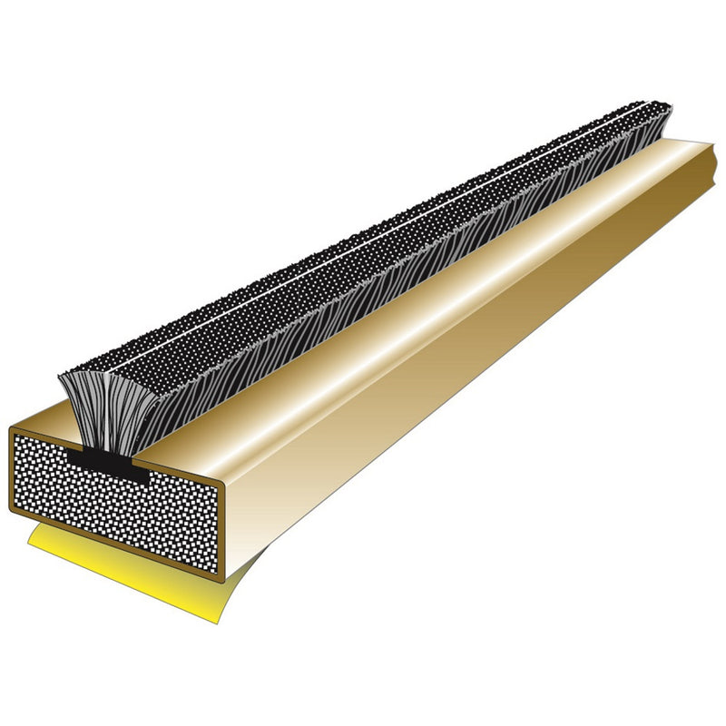 Cb260 - Fire Door 5 X 1.05M - Smoke Single Strips In One Small Pack (Fs153) - Brown 1050 x 10 x 4