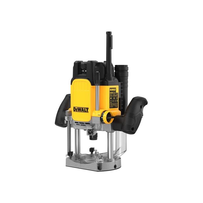 Dewalt Power Tools DWE625KT 1/2in Plunge Router 2300W 240V DeWALT Power Tools - RockBottom Northampton