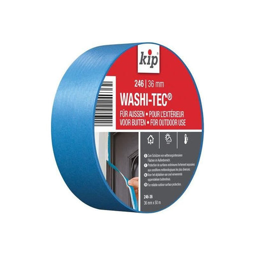 Kip® 246 Premium Outdoor WASHI-TEC® Masking Tape 36mm x 50m KIP® - RockBottom Northampton