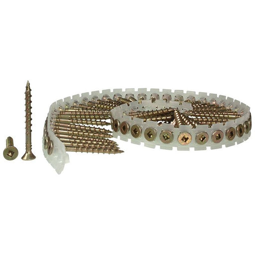 Senco DuraSpin® Collated Screws Flooring/Wood SQ2 4.5 x 60mm (Pack 1000) Senco - RockBottom Nothampton