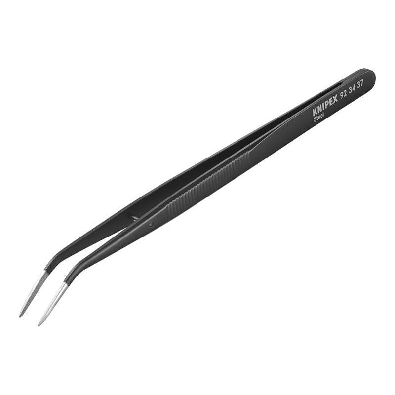 Knipex Universal Bent Nose Tweezers 155mm Knipex - RockBottom Northampton