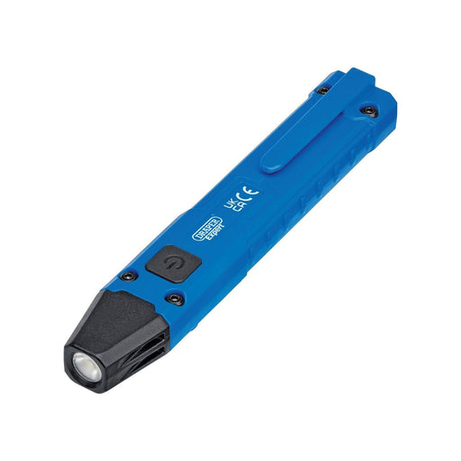 Draper Expert SMD LED Wireless/USB Rechargeable Pen Light, 5W, 250 Lumens, USB-C Cable Supplied Draper - Town Tools