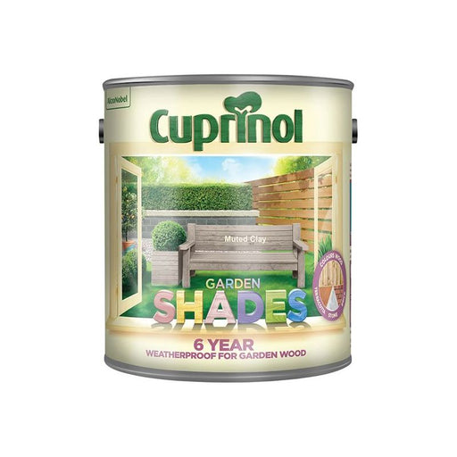 Cuprinol Garden Shades Muted Clay 2.5 litre Cuprinol - RockBottom Northampton