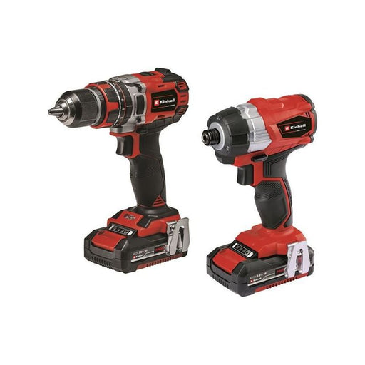 Einhell TP-18V Power X-Change Twin Pack BL 18V 2 x 2.0Ah Li-ion Einhell - RockBottom Northamptin